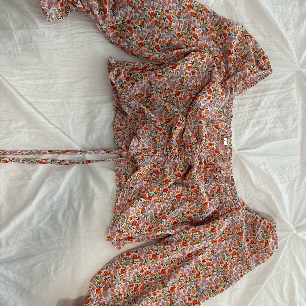 SHEIN Floral Blouse - Multicolor